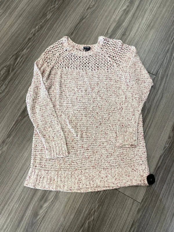 Patterned women's sweaterSweater By Torrid In Pink, Size: 3x