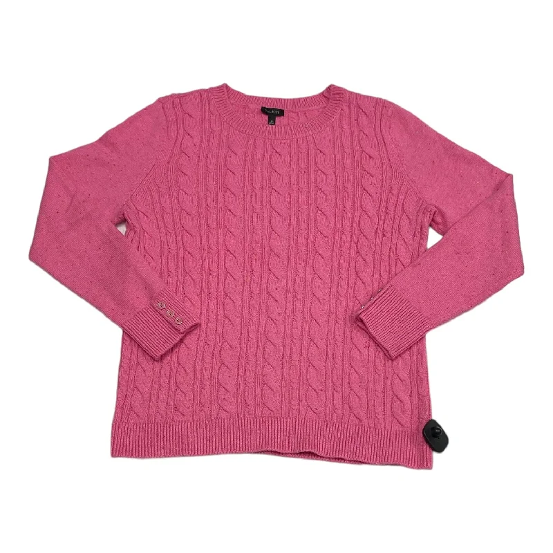 Chic women's sweaterSweater By Talbots In Pink, Size: M