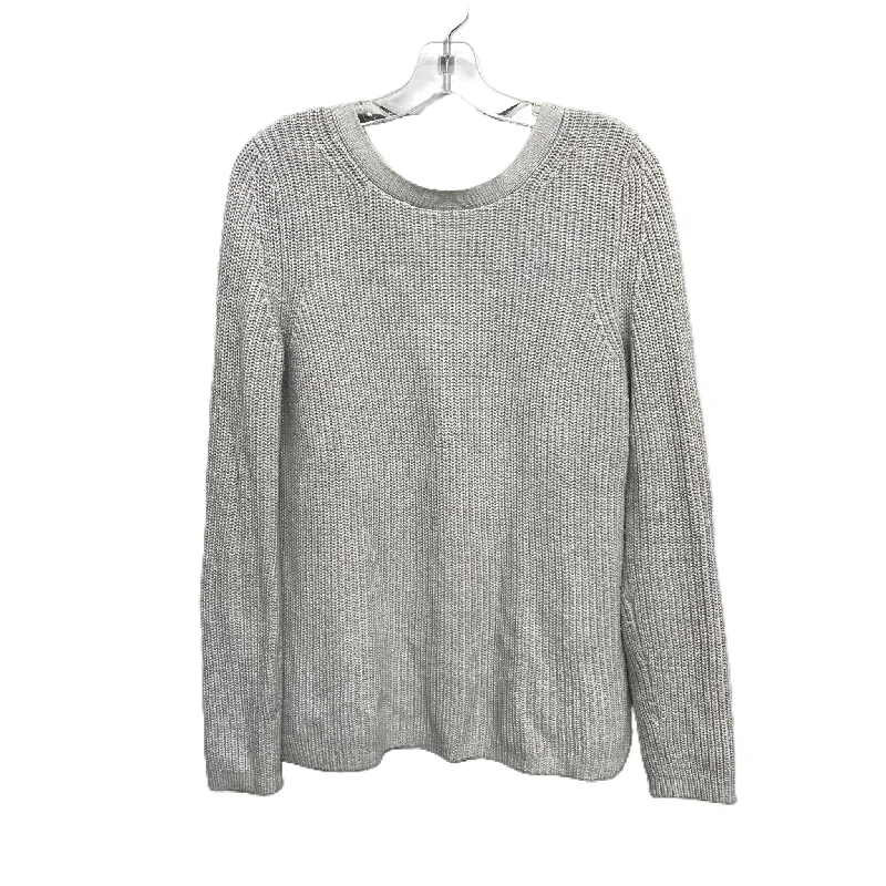 Pullover women's sweaterSweater By Banana Republic In Grey, Size: M