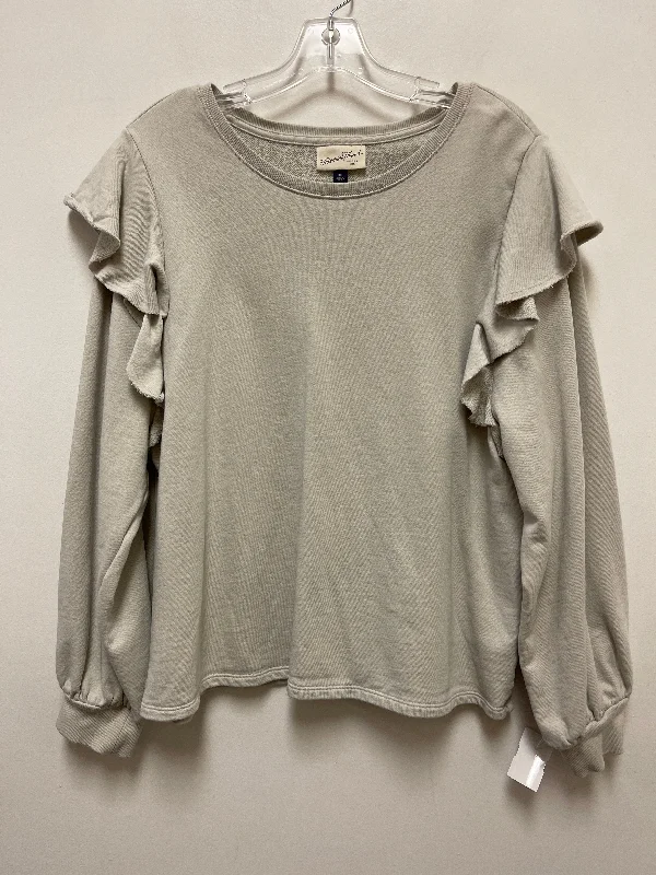 Cashmere women's sweaterSweater By Universal Thread In Grey, Size: 2x