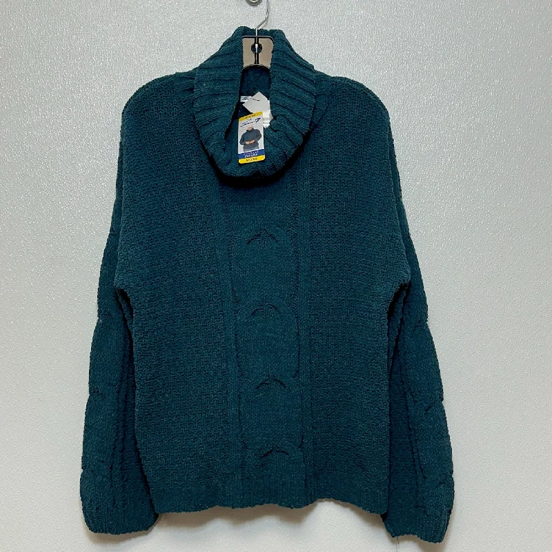 Winter women's sweaterSweater By Seven 7 In Teal, Size: M