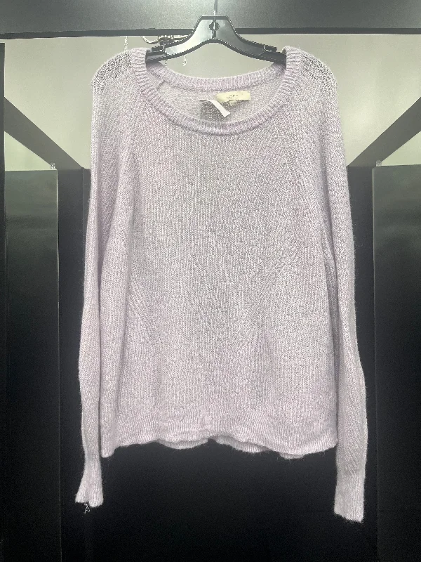 Activewear women's sweaterSweater By Loft In Lavender, Size: Xl