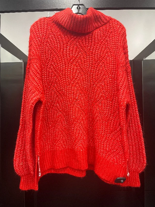 Chic women's sweaterSweater By A New Day In Red, Size: Xl