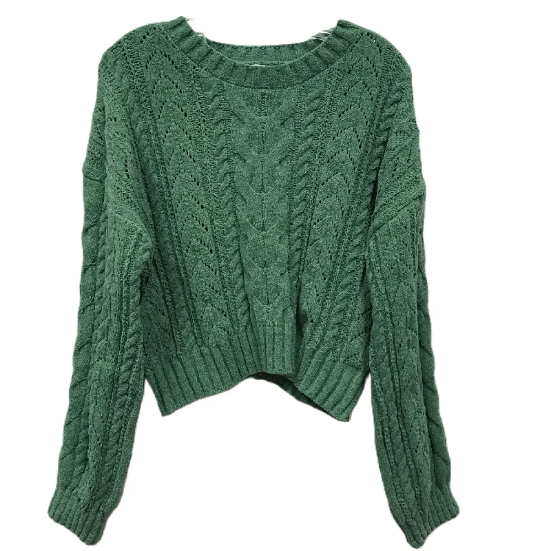 Racerback women's sweaterSweater By Hippie Rose In Green, Size: L