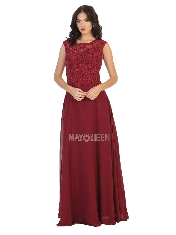 Lantern sleeve dresses for womenMay Queen MQ1725