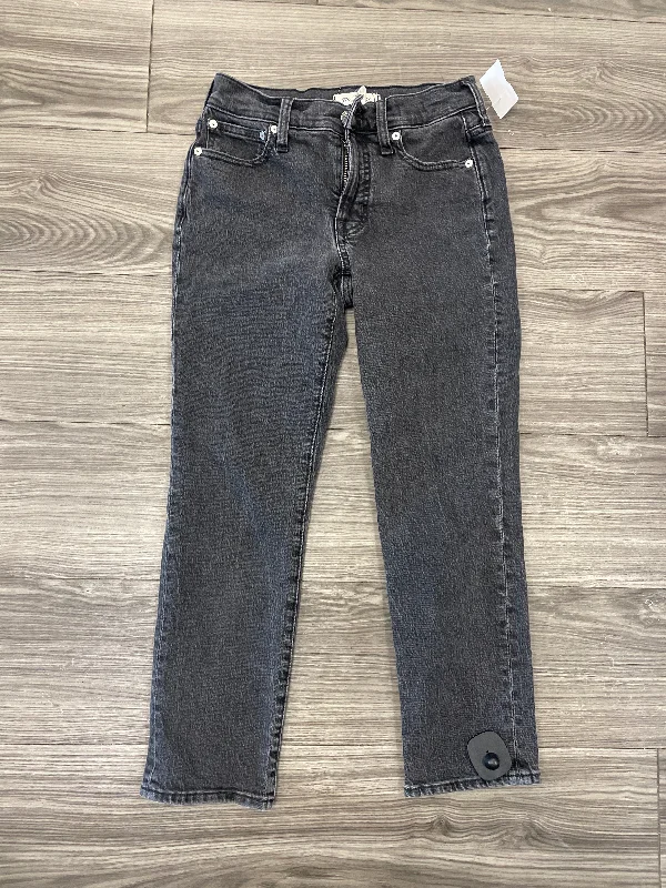 Light wash jeans for a casual vibeJeans Straight By Madewell In Black, Size: 0