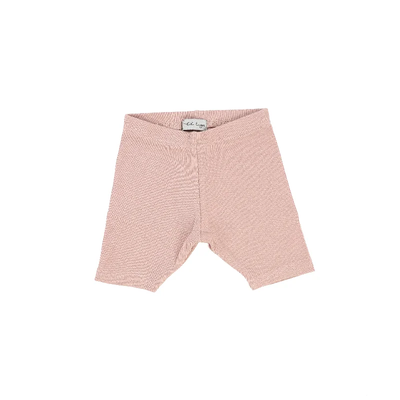 wireless bra for womenLil Legs Ribbed Shorts - Blush