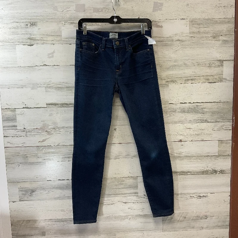 Low-waisted women's jeansJeans Skinny By J. Crew In Blue Denim, Size: 6