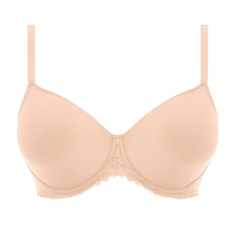 seamless lingerie with lace trim on the waistFreya Signature Moulded Spacer Bra