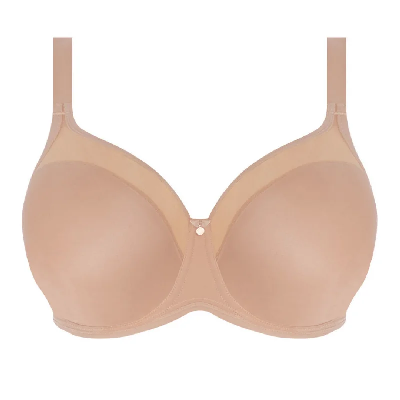 seamless lingerie with lace trim on the waistSmooth Moulded Bra