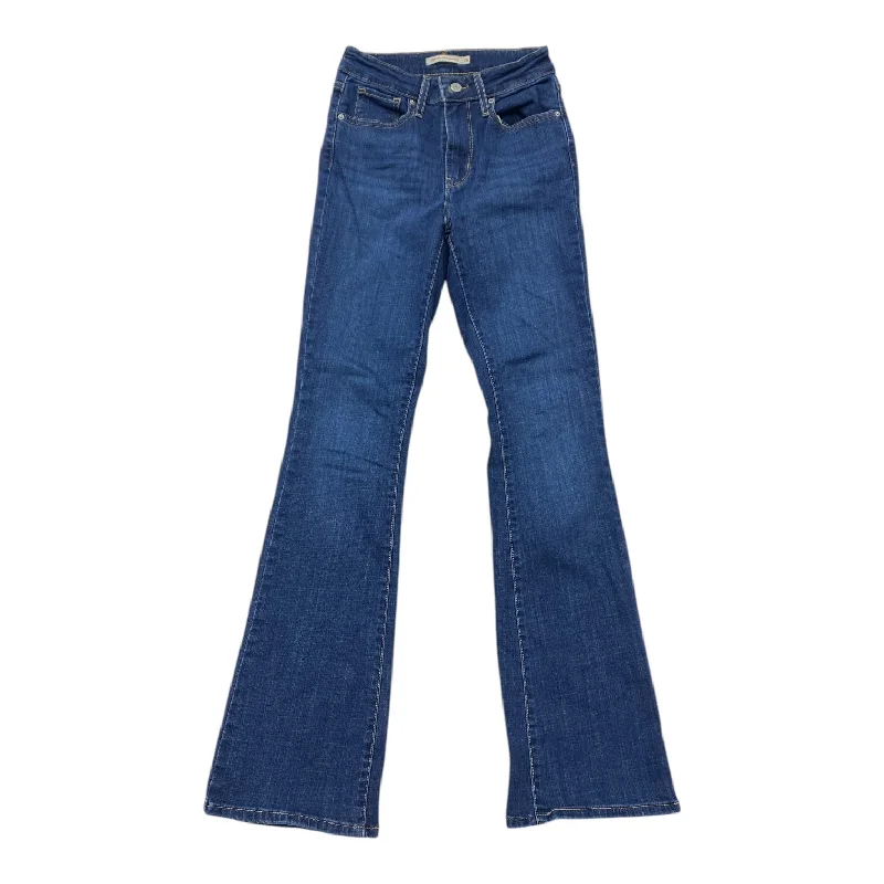 Mom jeans for womenJeans Boot Cut By Levis In Blue Denim, Size: 2