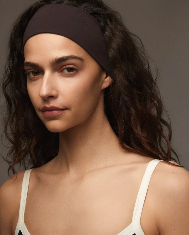 leather lingerie setsJersey Headband - Coffee Bean