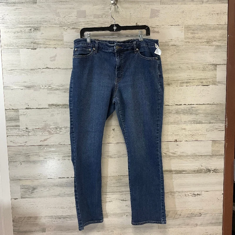 Black jeans for a sleek and slimming effectJeans Skinny By Lauren By Ralph Lauren In Blue Denim, Size: 16