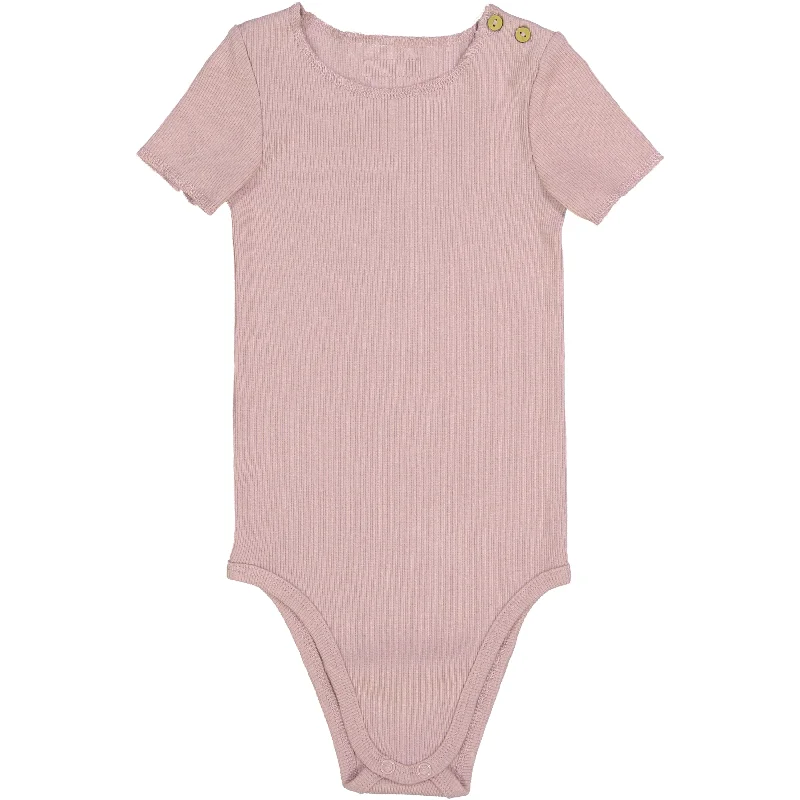 lingerie with floral printsLil Legs Onesie - Mauve