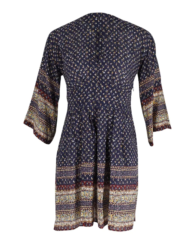 Denim dresses for womenSea New York Printed Mini Dress in Multicolor Silk