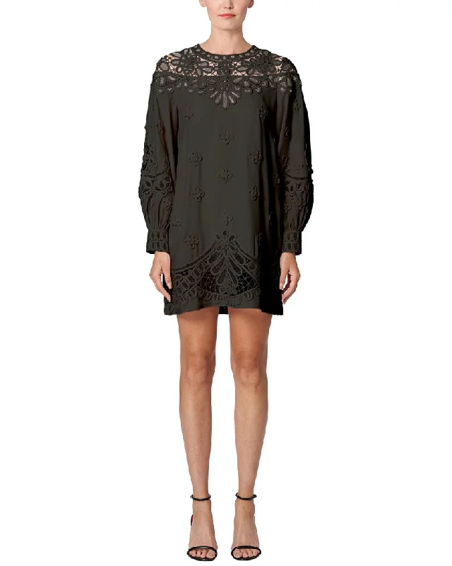 Women's casual dressesCarolina Herrera Puff Sleeve Mini Dress