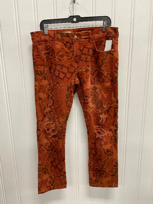 Petite jeans for shorter womenJeans Straight By Pilcro In Orange, Size: 8p