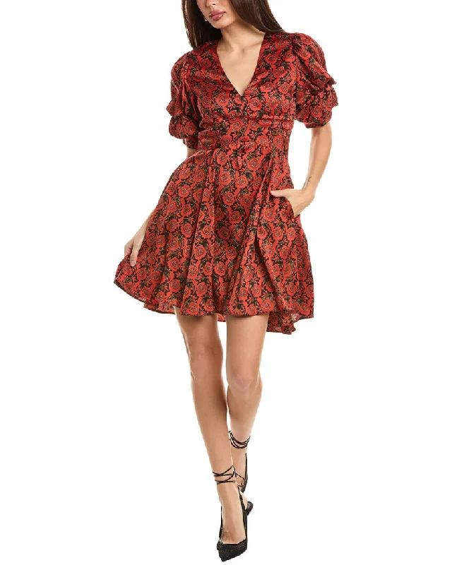 Layering dresses for versatile styling1.STATE Bubble Sleeve Mini Dress