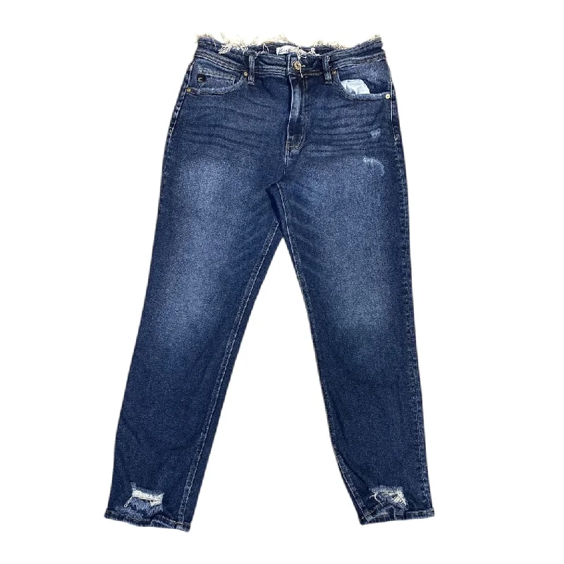 Heavyweight denim jeans for durability and warmthJeans Skinny By Kancan In Blue Denim, Size: 6