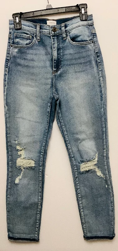 Jeans with a classic five-pocket designJeans Skinny By Sneak Peek In Blue Denim, Size: 2