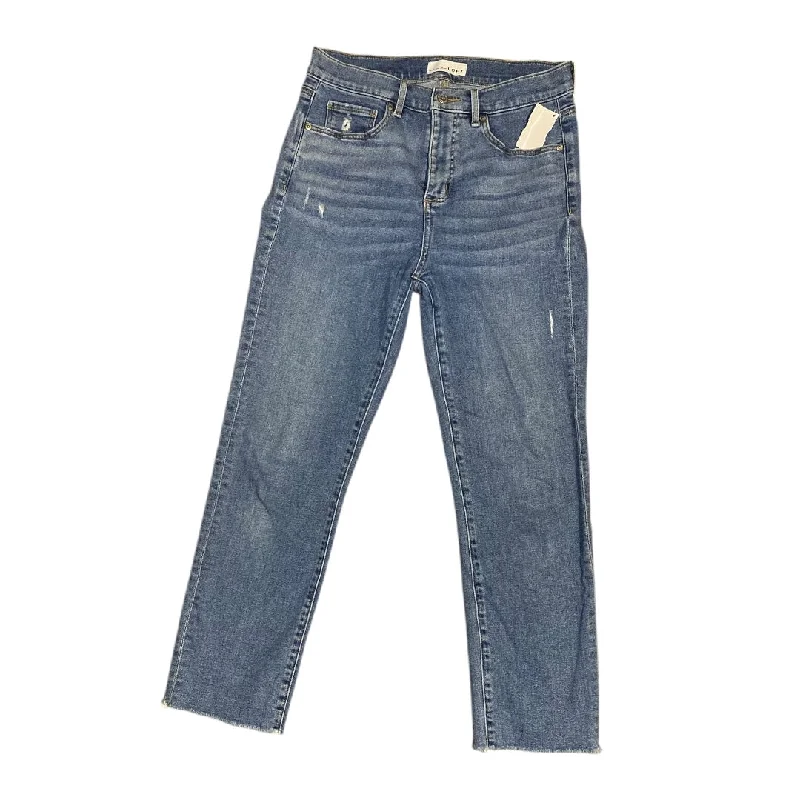 Stretchy jeans with a high cotton content for comfortJeans Straight By Loft In Blue Denim, Size: 4