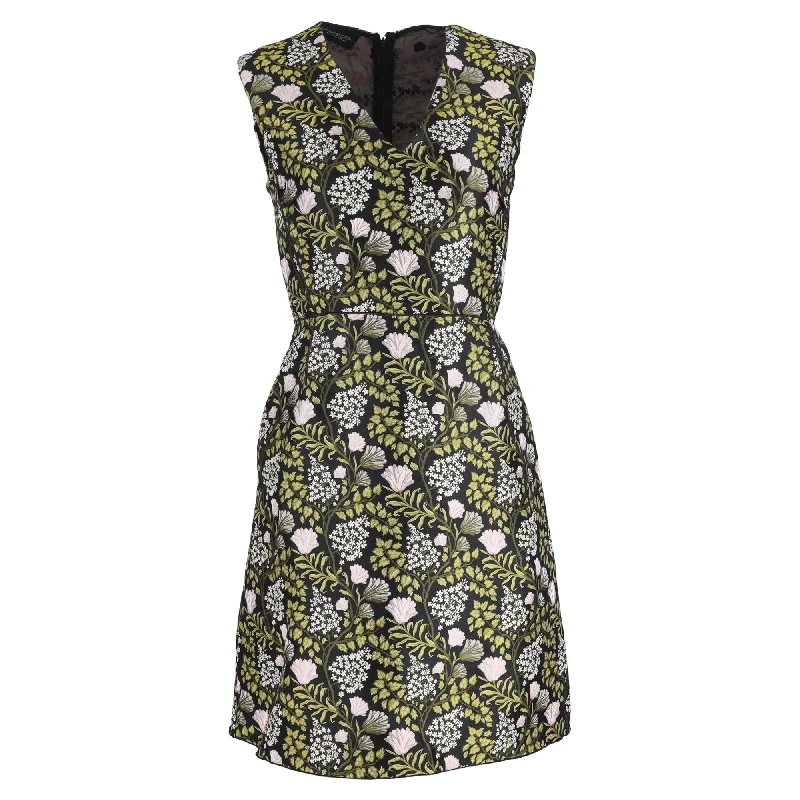 Sweetheart neckline dresses for womenGiambattista Valli Floral Mini Dress in Floral Print Cotton