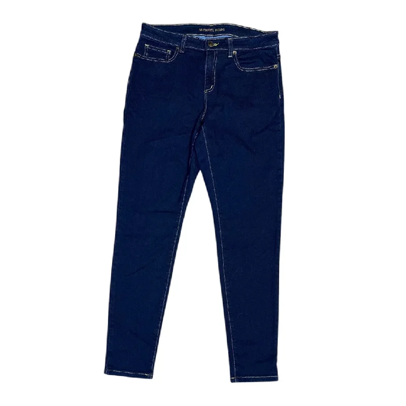 Lightweight denim jeans for summer wearJeans Skinny By Michael Kors In Blue Denim, Size: 10