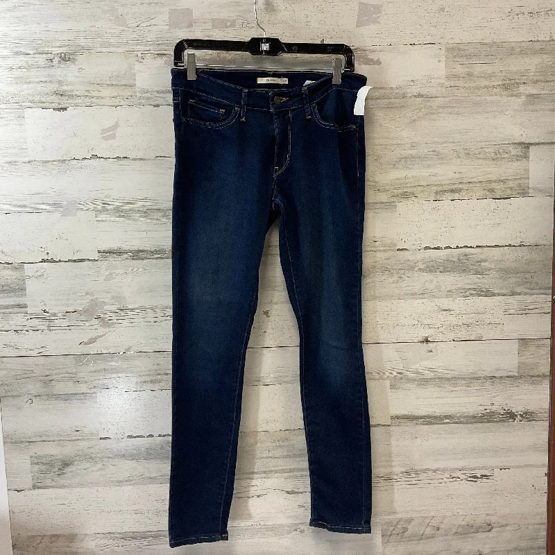 Boyfriend jeans for womenJeans Skinny By Levis In Blue Denim, Size: 8