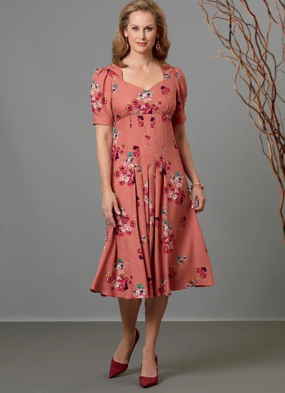 Silk dresses for womenButterick Dress B6586