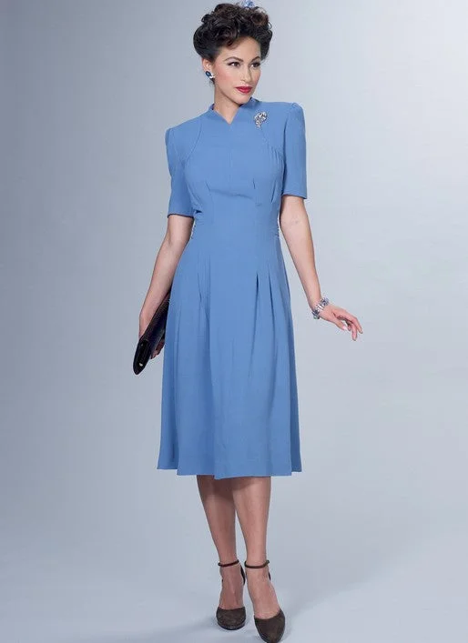 Layering dresses for versatile stylingButterick Vintage Dresses B6485