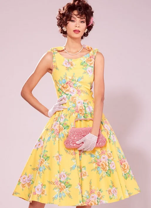 Day dresses for everyday wearMcCalls Vintage Dresses M7599