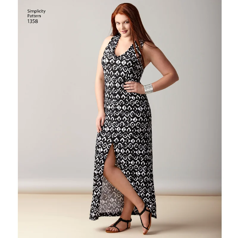 Sheath dresses for womenSimplicity Dress S1358