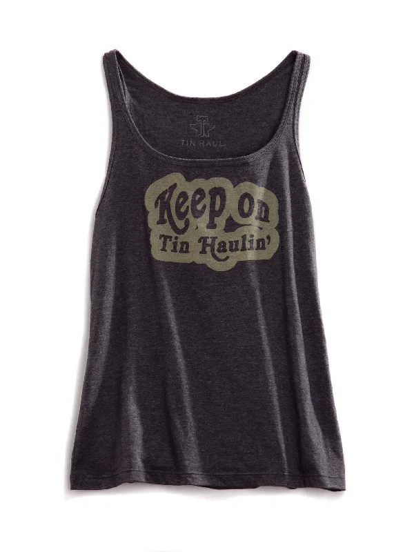 Lace-up women's topsWOMENS SLEEVELESS T-SHIRT