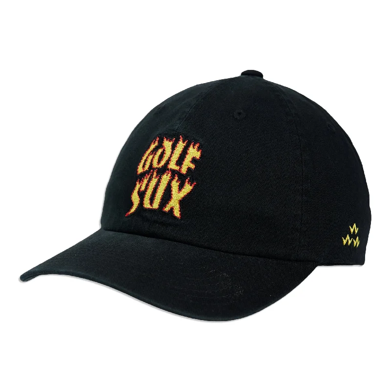 Wrinkle-resistant women's topsGolf Sux Rad Cap