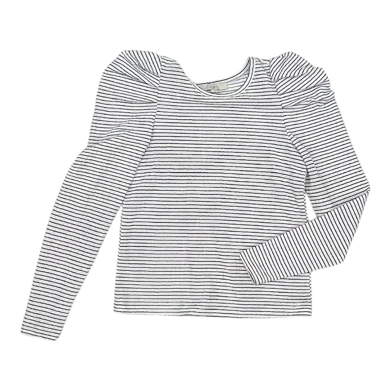 Turtleneck women's topsTop Ls By Loft In Striped Pattern, Size:S