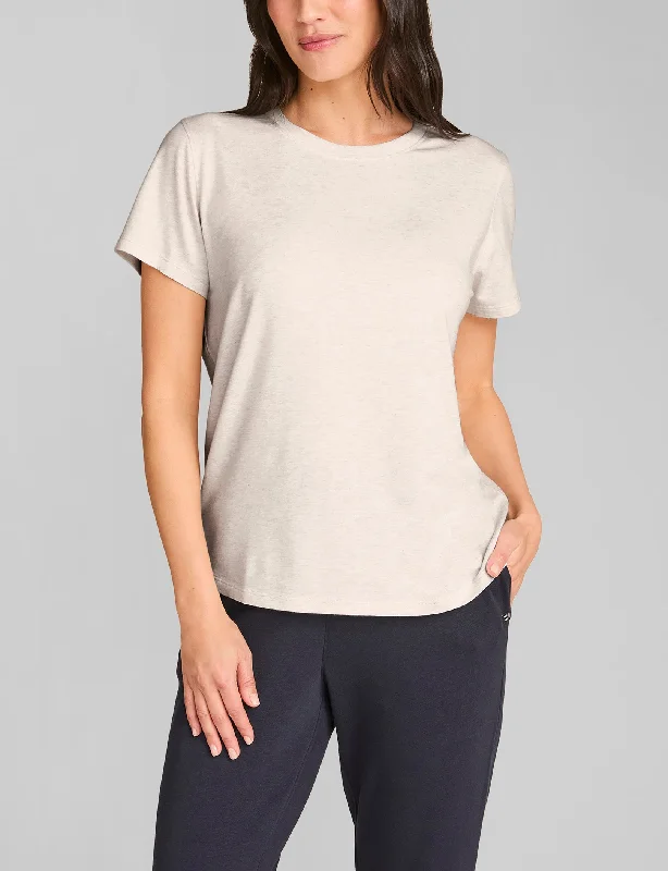 Handmade women's topsWomen's Second Skin Crew Neck Tee