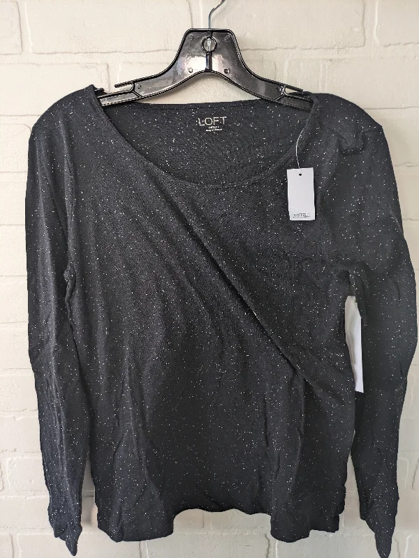 Transitional women's topsTop Long Sleeve Basic By Loft  Size: S