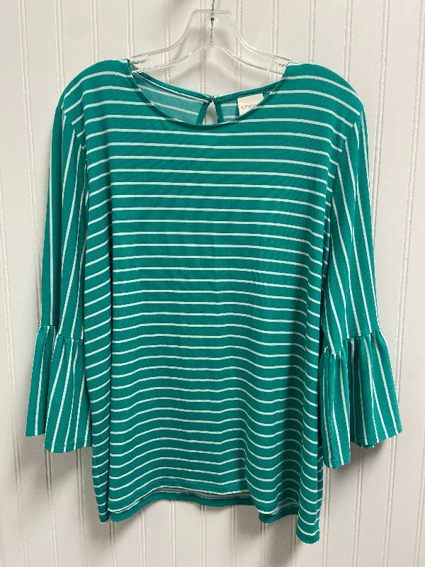 V-neck women's topsTop Long Sleeve By Chicos  Size: L