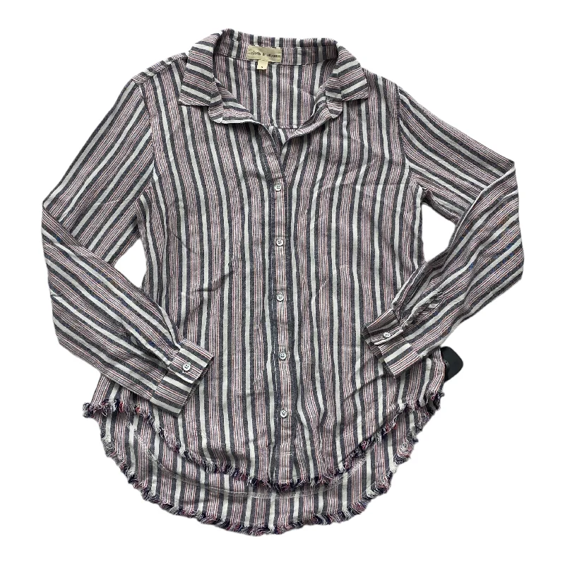 Sheer women's topsTop Long Sleeve By Cloth & Stone  Size: S