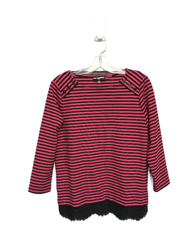 Workwear women's topsTop Long Sleeve By Karl Lagerfeld  Size: S