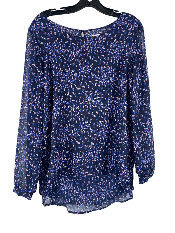 Embroidered women's topsTop Long Sleeve By Lc Lauren Conrad  Size: L